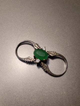 Anillo Plata Ley Reversible