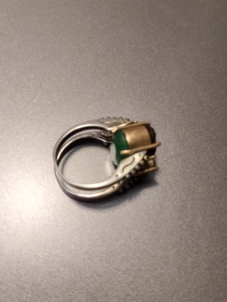 Anillo Plata Ley Reversible