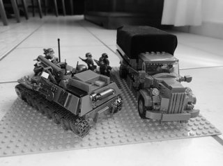 Lotto Lego Compatibile Esercito Tedesco WW2