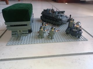 Lotto Lego Compatibile Esercito Tedesco WW2