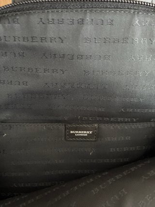 Mochila Burberry Lona Beige Original