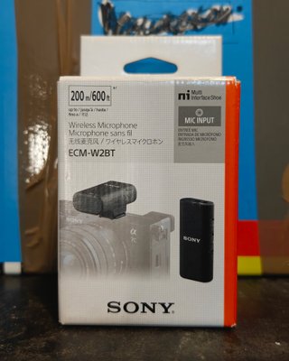 Sony ECM-W2BT Micrófono Inalámbrico