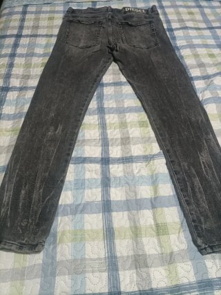 Vaqueros Diesel Hombre Talla 32 Gris