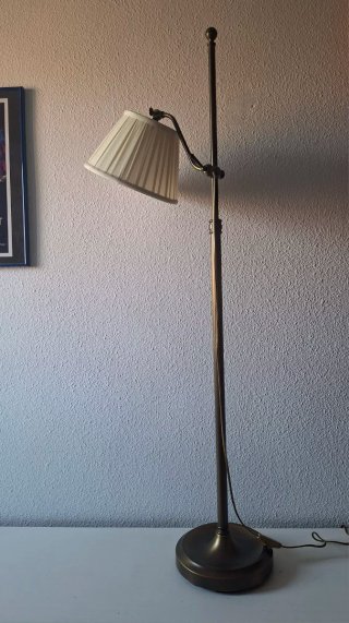 LAMPARA DE PIE VINTAGE BRAZO AJUSTABLE