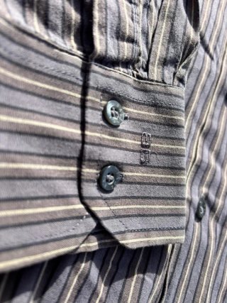 Camisa Balenciaga Oversized Striped– Made in Italy