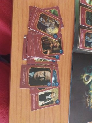 Álbum de Cartas Harry Potter y varias cartas repes