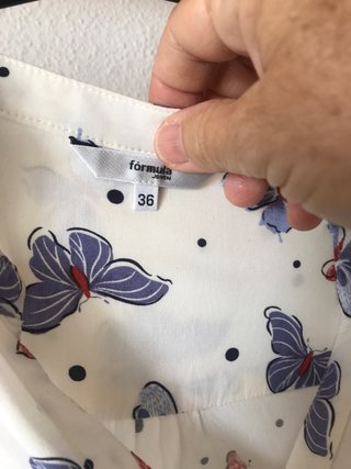 Blusa Estampada Mariposas T.36