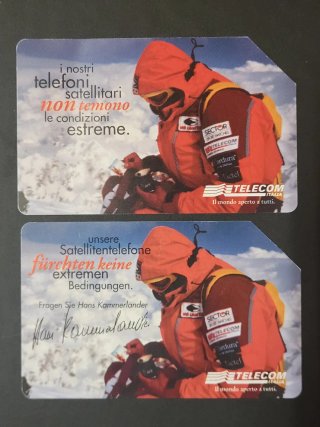 Lotto 10 Schede Telefoniche Sci & Montagna