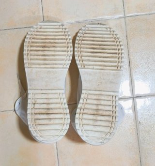Zapatillas Stradivarius blancas T.41
