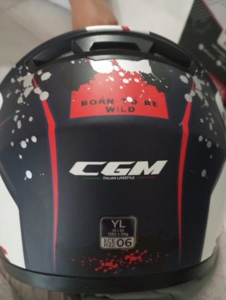 Casco Moto Infantil CGM. Talla 51-52