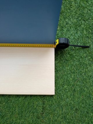 4 estanterías infantil azul y madera