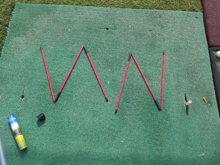 Varillas de alineación golf Pitch & Putt