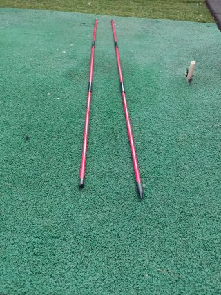 Varillas de alineación golf Pitch & Putt