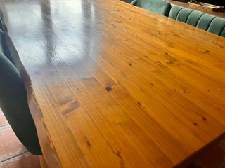 Mesa comedor madera 6/8 personas