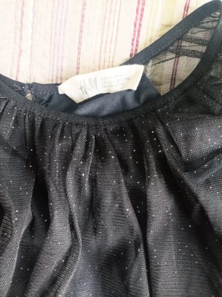 Camiseta niña tul brillante