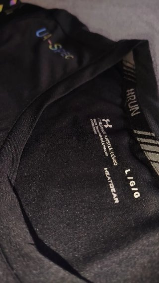 Camiseta Under Armour Negra Talla L