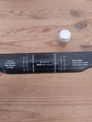 Manillar 3T Carbono 40cm