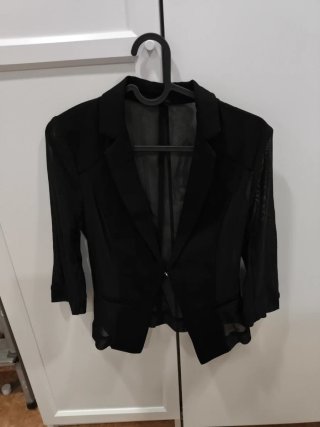 Chaqueta Negra Mujer Talla S