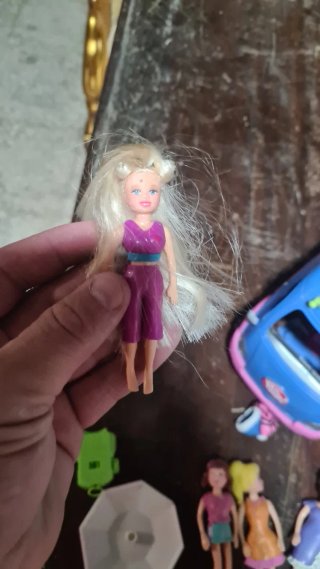Lote de muñecas Polly Pocket y accesorios