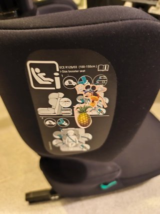 Silla coche BQS ISOFIX Grupo 2/3
