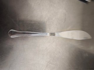 Cubierto de pescado de acero inoxidable  182 un