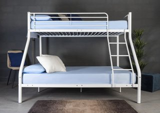 Litera matrimonial blanca