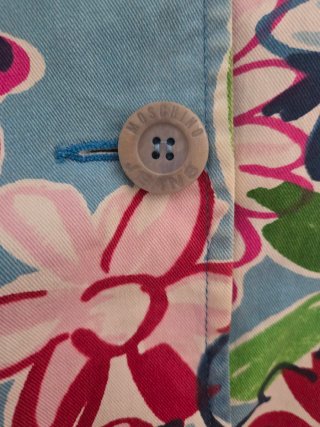 Blazer Moschino Jeans Vintage Floreale Pop Art