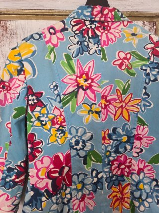 Blazer Moschino Jeans Vintage Floreale Pop Art