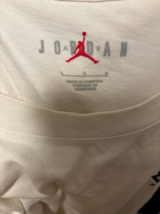 Camiseta Jordan Blanca