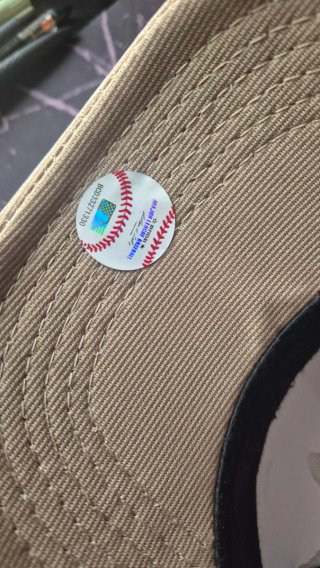 Gorra New Era NY Beige