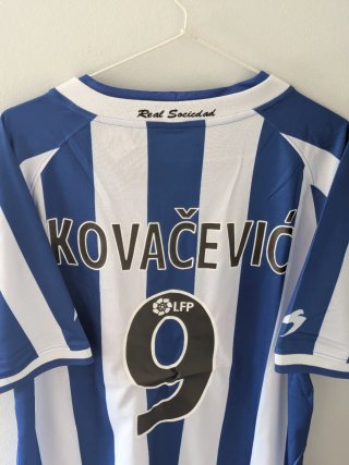 Camiseta Real Sociedad  2002-03. Kovacevic 9. XL