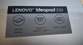 Portátil Lenovo IdeaPad 330 Core i3 6ª Gen