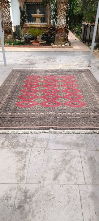 Alfombra grande de lana