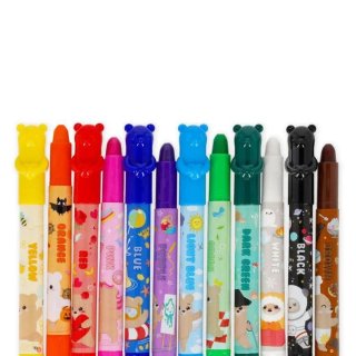 Teddy friends - Pastelli a cera twist-up