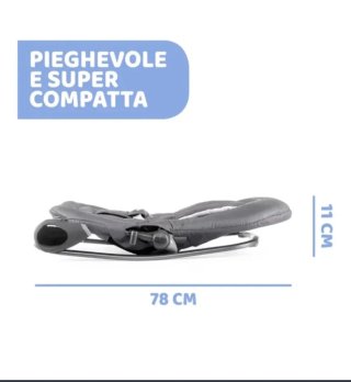 Hamaca Chicco Hoopla evolutiva gris