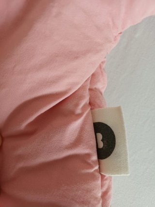 Saco capazo tiburón Baby Bites rosa