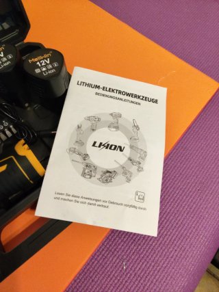 Taladro Inalámbrico MellWin 12V Li-ion