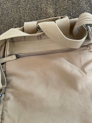 Mochila militar pequeña beige