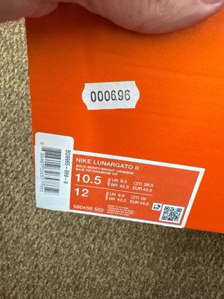 Nike Lunargato II Scarpe Calcio Taglia 44.5