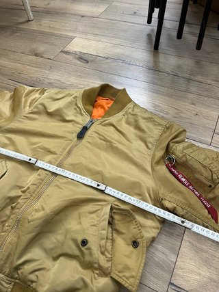 Alpha Industries Chaqueta Bomber Beige Talla S