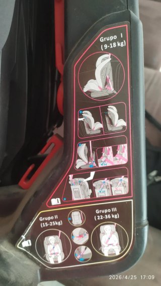 Silla de coche bebé Grupo 1 Encore