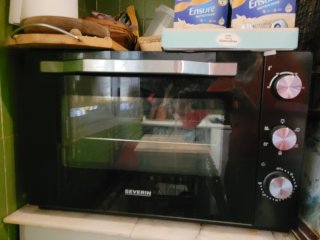 Horno Eléctrico Severin Negro