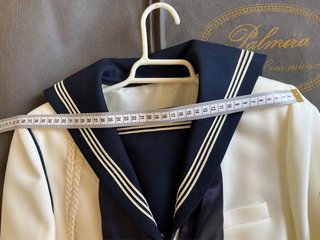 Traje Marinero Comunión Blanco y Azul
