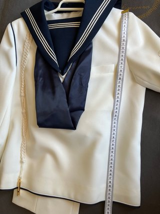 Traje Marinero Comunión Blanco y Azul