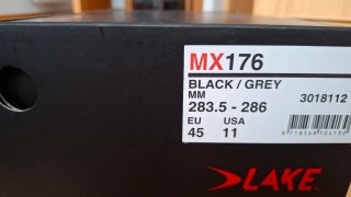 Zapatillas Ciclismo Montaña Lake MX176 Talla 45.