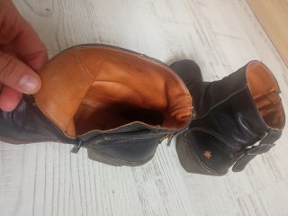 Botines piel The Art Company negros 36