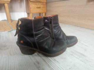 Botines piel The Art Company negros 36