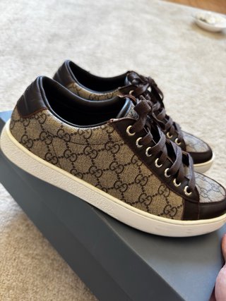 Zapatillas Gucci Beige y Marrón