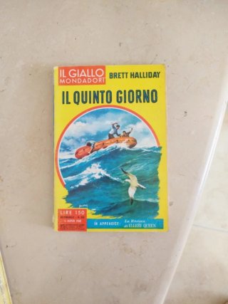 Lotto 3 Gialli Mondadori vintage Il quinto giorno
