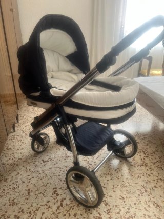 Conjunto Bebecar: Carrito, Silleta y Capazo